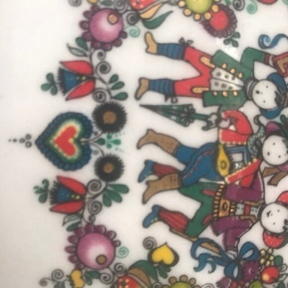 New Arta Austria Enamel Painted Plate - Picture 7 of 10